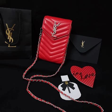 iphone 15 case ysl|saint laurent phone bag.